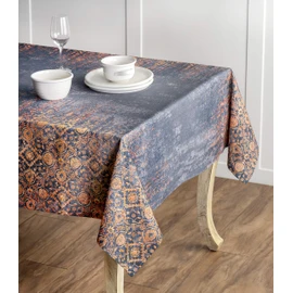 Maison d' Hermine Table Cloths 100% Cotton 60 Inch x 120 Inch Decorative Washable Rectangle Tablecloth, Dining & Camping, Imperfection - Thanksgiving/Christmas