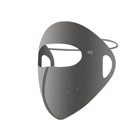 UPF50+ Face Cover for Women - Cooling Sun Protection Face Mask UV Face Cover for Outdoor (Grey)