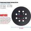 5 Inch Sander Backing Pad Replacement for Craftsman ROS Model