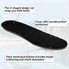 TIESTRA Thick Warm Insoles with Soft Lambskin Shoe Insoles and