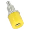 100Pcs Banana Socket M6 4mm Good Transmission Excellent Manufacture Electrical