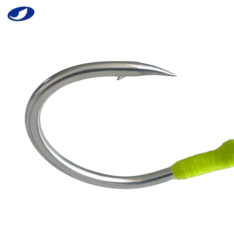 OCEAN CAT 10 Pcs Fishing Assist Black Mamba Braided Jigs