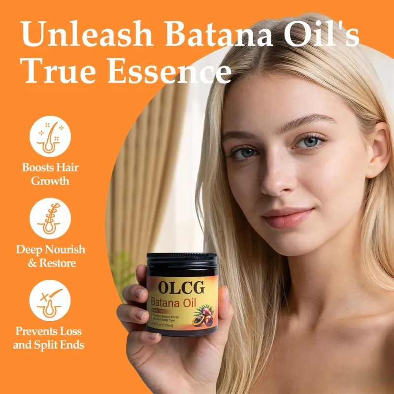 Aceite De Tratamiento Capilar Olcg Batana 100% Crudo Para El