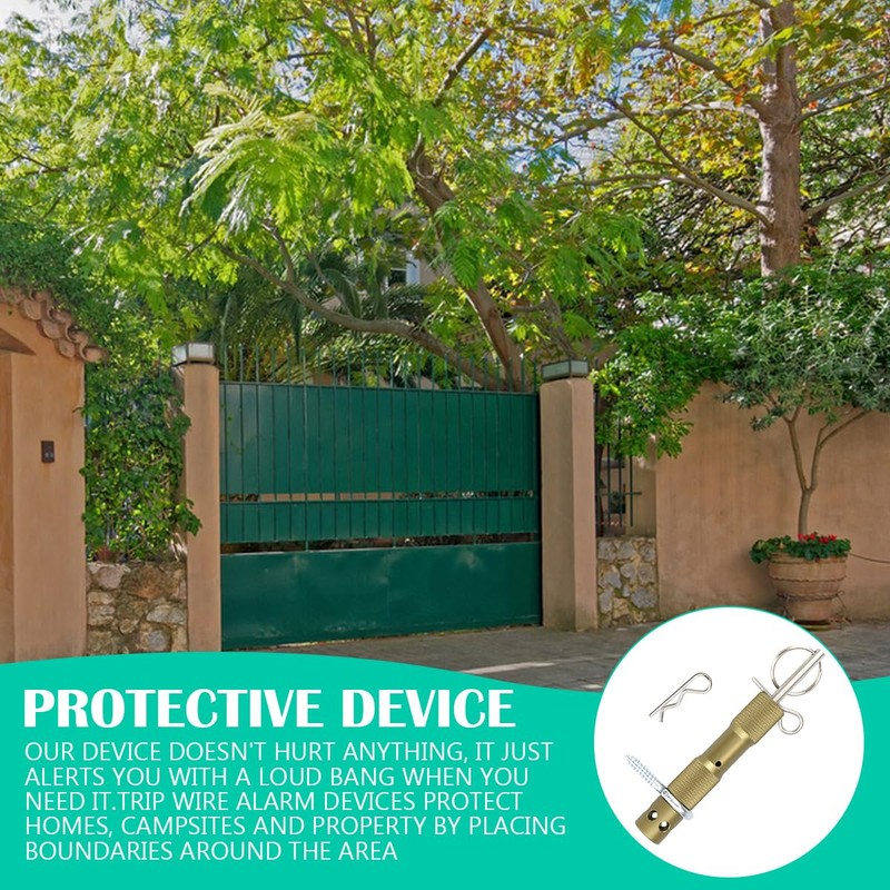 UPIQNG Trip Wire Alarm Early Warning Security System Perimeter Trip