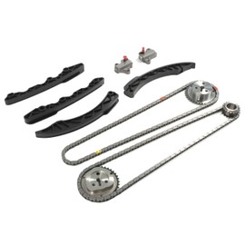 Engine Timing Chain Kit W/Timing Cam Sprockets Fits for 2013-2015 BRZ 2.0L, 2014-2015 Forester 2.0L, 2011-2015 Forester 2.5L, 2012-2015 Impreza 2.0L, 2015 WRX 2.0L, 2013-2015 XV Crosstrek 2.0L