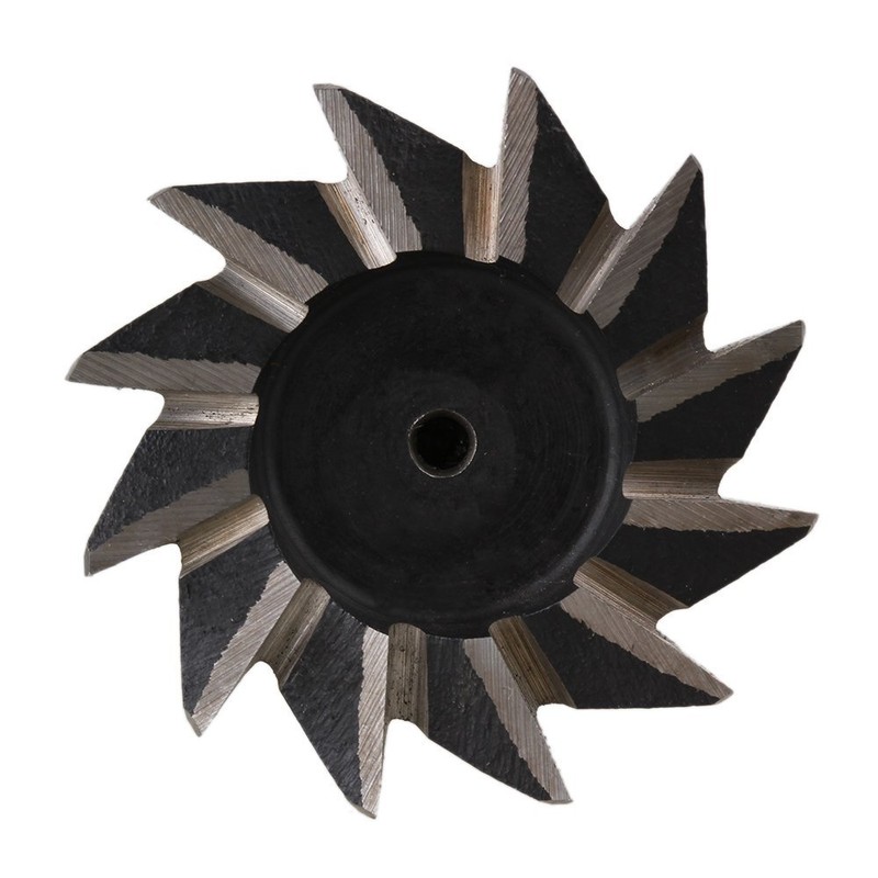 28mm Dia 60-Degree Silver HSS Double-Edged Dovetail Cutting Tool Metalworking