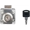 Bansal-Traders 19mm Dia Cylinder Deadbolt Table Drawer Cabinet Security Key Lock Locker Pack of 4