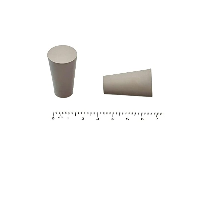 Dugo Rubber Stoppers, Conical Plugs, Natural Rubber – Choice of