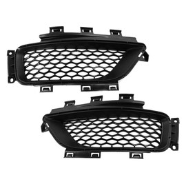 For Chrysler 300 2015 16 17 18 19 2020 Bumper Grille Driver and Passenger Side | Pair | Front | Replacement For CH1038193, CH1039193 | 68231613AA, 68231612AA