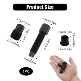 Bicycle Crank Remover Tool,Heavy-Duty Bike Crank Arm Extractor Puller for Square Taper Bottom Bracket, Chainset Removal Tool for Mountain Bikes,Crankset Pulley Maintenance Repair