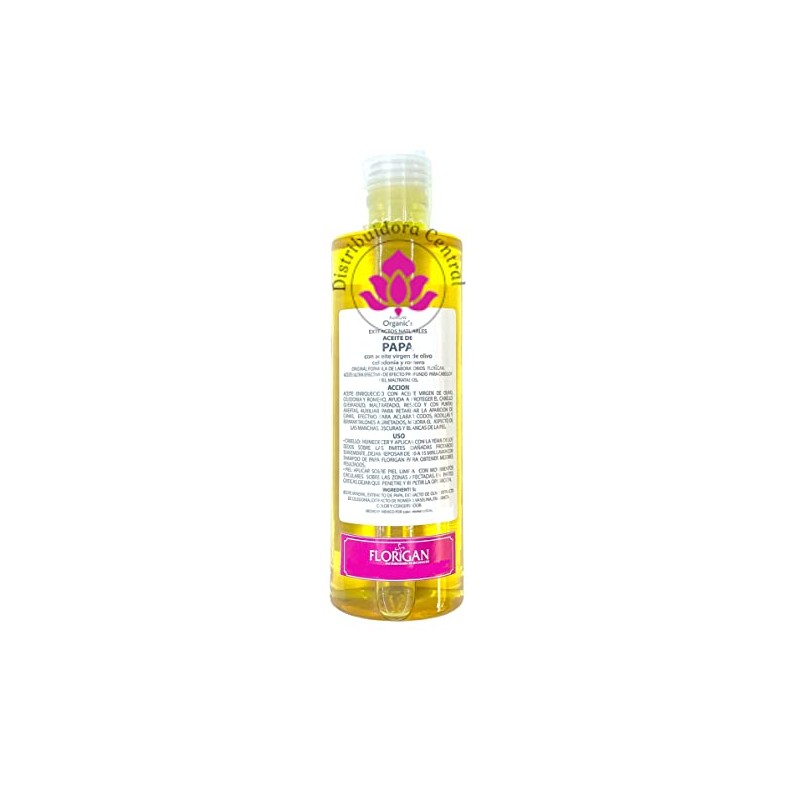 Aceite Fortalecedor de Papa con Proteinas Florigan® 250ml.