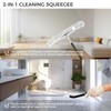 Mesiiloly 59.5" Long Handle Window Squeegee with Extension Pole, 12.4"
