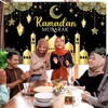 Ramadan Banner,Muslim Ramadan Decorations Kareem Backdrop,Ramadan Decorations for Home Sign
