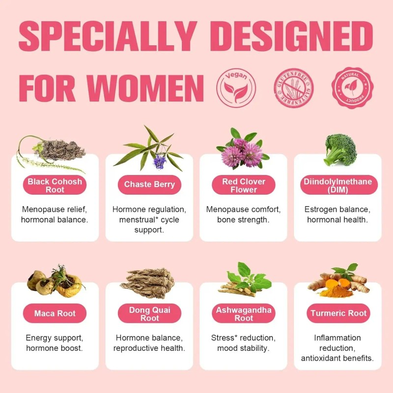 Totaria Suplemento Completo Menopausia Mujeres