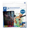 Staedtler 149C C24 ST Super Soft Colouring Pencils, Multicoloured