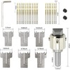 MuNanshan 30 PCS Ring Drill Bit Set, 16-21 mm Blades