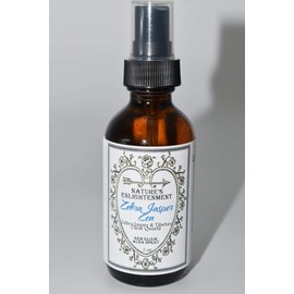 Zebra Jasper Zen Crystal Gem Spray- 2 oz- Seaberry Fragrance Spray with Zebra Jasper and Quartz Crystals, Smudge Spray with Crystals