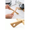 Bule Maple Trivet, Wooden, Stylish, Heat-Resistant, Camping, Compact