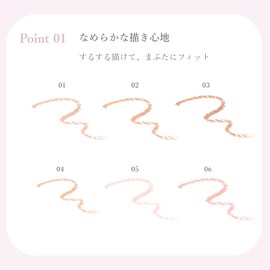 Wonjungyo Metal Shower Undereye Pencil, Glitter Eyeshadow, Makeup, Pearl, 06 Ricotta Pink