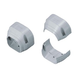 Inaba Denko SE-77-G Cosmetic Plumbing Cover, Terminal Cover, For Device Connections, Gray