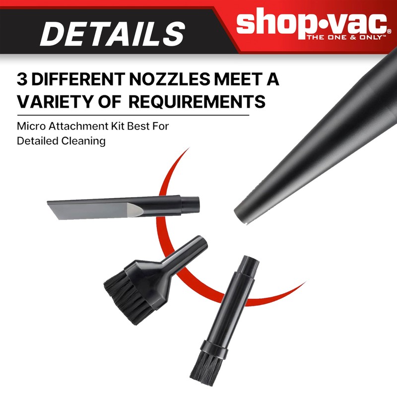 Shop Vac Micro-cleaning 80189 (1-1/4" / 3,2 cm)