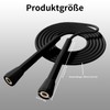 Huotflame Verstellbares Speed Jump Rope - Sechskantiger Stiftgriff, 2.8M PVC