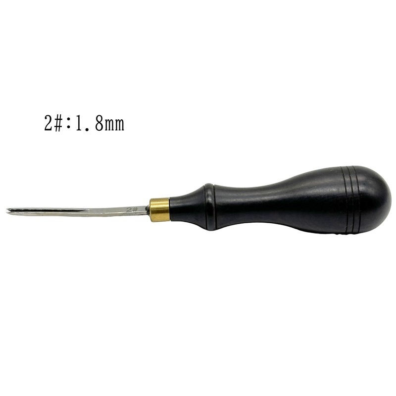 Active Island a078 Leather Craft Leather Tool Edger, Stainless Steel,