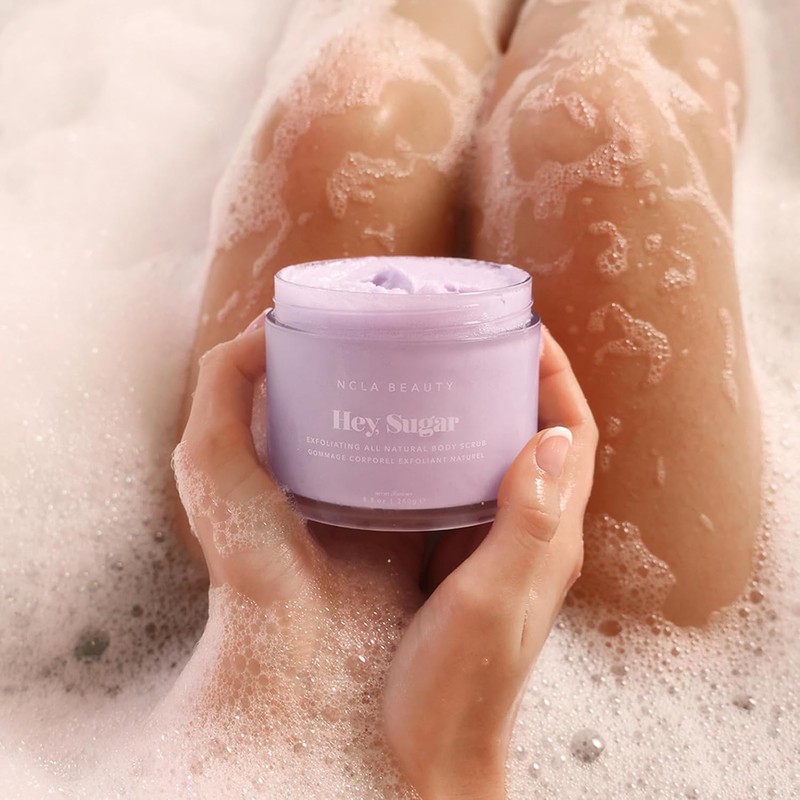 NCLA Beauty Hey Sugar Exfoliante Corporal Natural - Exfoliante de