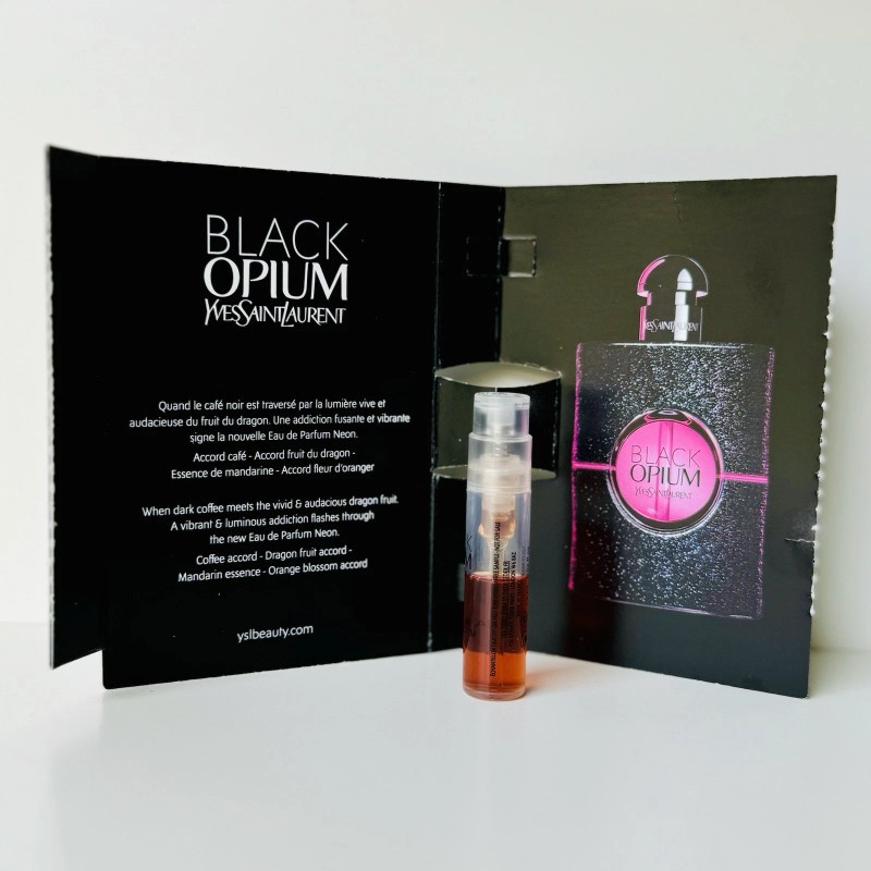 Yves Saint Laurent YSL Black Opium Perfume Collection Sample Vial