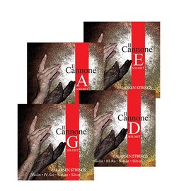 Larsen IL CANNONE DIRECT & FOCUSED SOLOIST Violin Strings Set by Larsen for Violin Metal