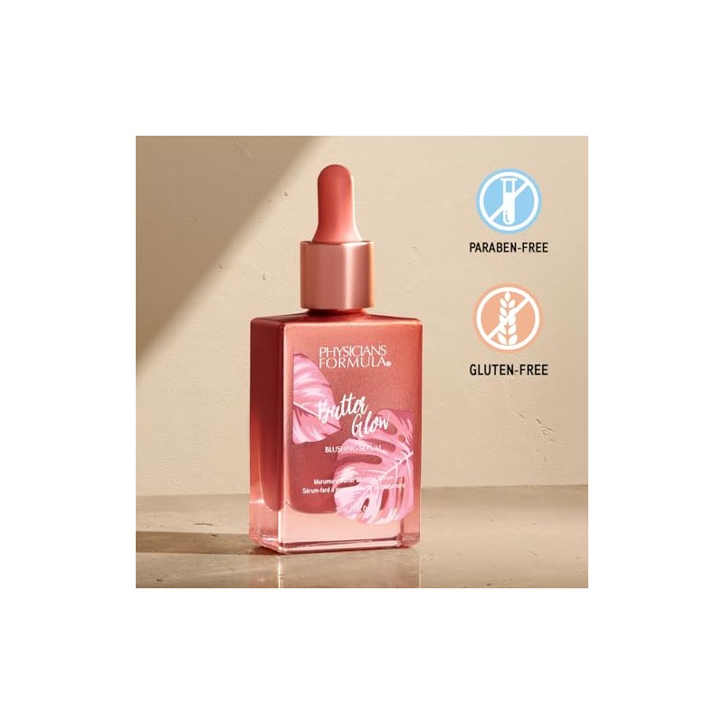 Physicians Formula Rubor Liquido Butter Glow Blushing Serum Tono Rosy