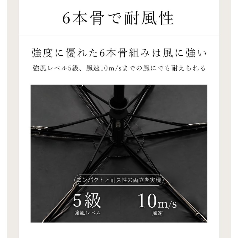 k2-k3 One-Touch Folding Umbrella, Ultra Lightweight, For Both Sunny and