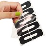 Outus 120 Pcs Nail Polish Protector for Fingers, U Shape