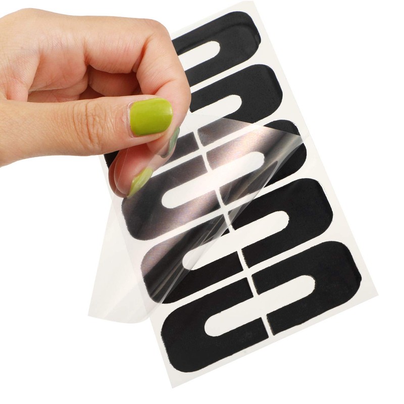 Outus 120 Pcs Nail Polish Protector for Fingers, U Shape