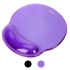 ZIBLY Ergonomisches Gel-Mauspad mit Handgelenkstütze, weiches Mauspad für Komfort und Schmerzlinderung, ideal für Büro, Gaming und Zuhause