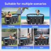 HOROW Ice Bath Tub for Athletes with Cover 10 Gal