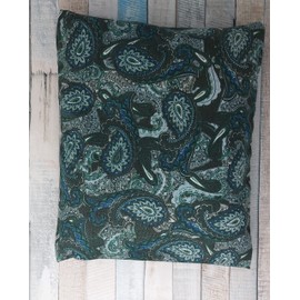 Lavender or Herbal Cushion with High-Quality Medicinal Herbs such as Lavender, Hops, Melissa, Fennel, Mint, Rose Petals, Hyssop, Quendel, Washable Cover, Approx. 20 x 24 cm (Lavender Cushion)