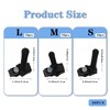 30Pcs Zipper Repair Kit Universal Zipper Fixer, Plastic Detachable Pulls