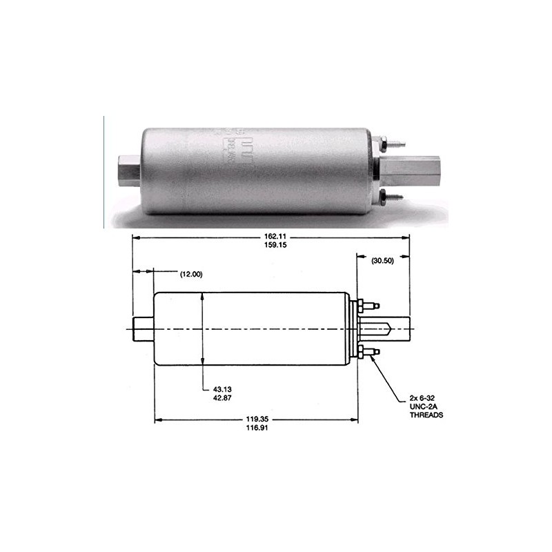 Walbro GSL392-400-939 With Install Kit Fuel Pumps by Walbro