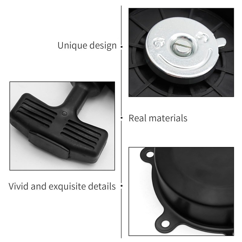 Anxingo 28400-HN5-671 Recoil Pull Starter Replacement for Honda Rancher 350