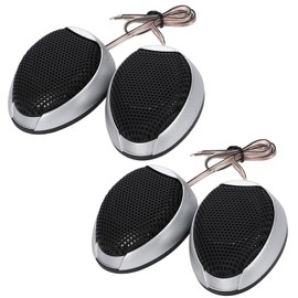 calm wish Car Audio Car Speaker Tweeter Sub Woofer Set of 4 Mini Compact Satellite Custom Stereo Universal