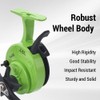 Plastic Wire Cup Ice Fishing Reel Raft Fishing Wheel Front
