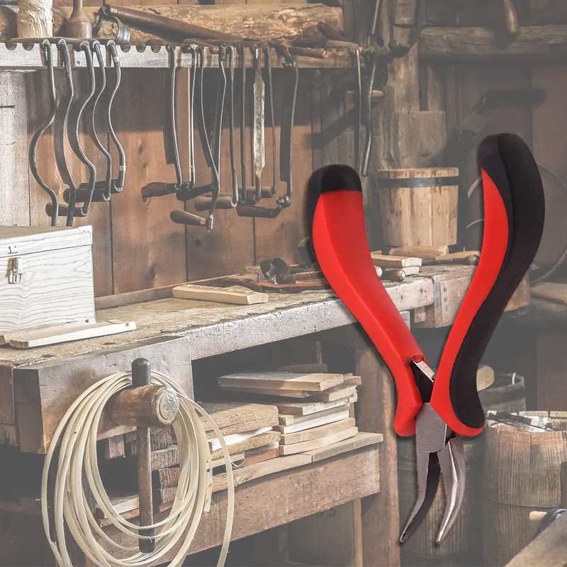 Mini Bent Nose Plier Bent Nose Plier Bent Chain Nose