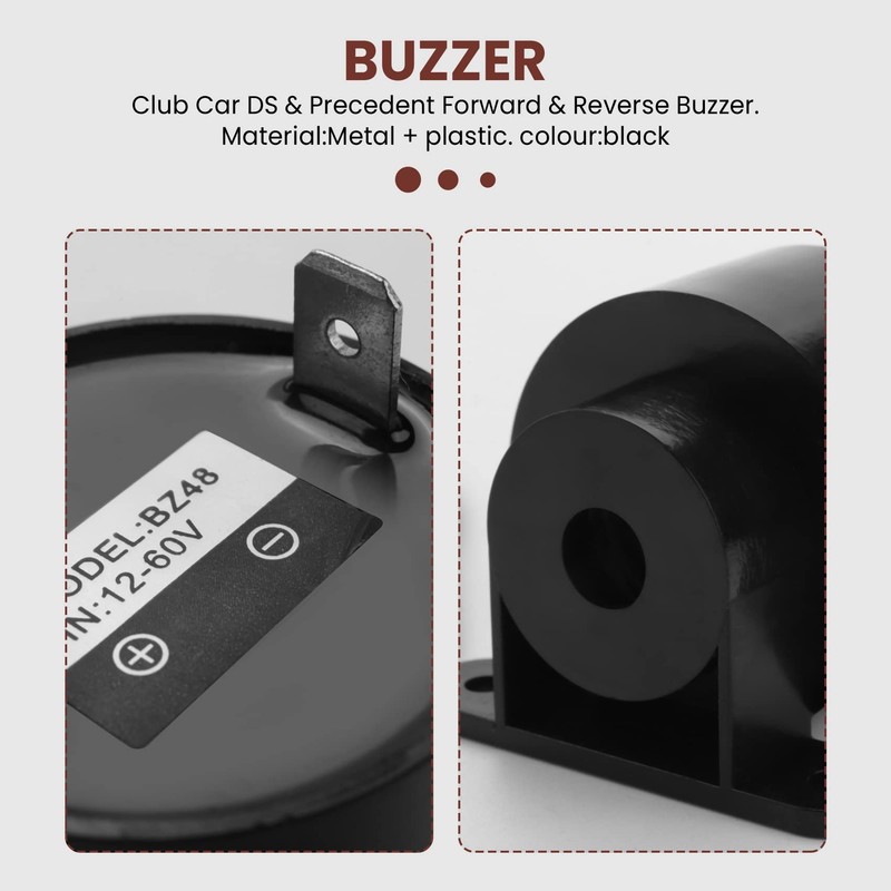 Forward Reverse Buzzer for Club Car and Precedent 1992-Up Golf