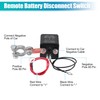 X AUTOHAUX 1 Set 12V 250A Car Battery Disconnect Switch