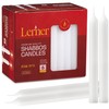 Lerner White Household Candlesticks, Pack of 50 | 6-Hour Burning