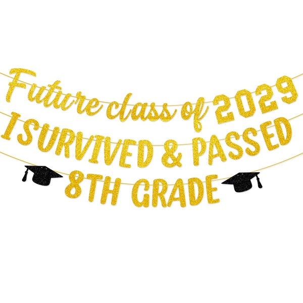 Aisosiks 8TH Grade Graduation Decorations 2025, Future Class of 2029