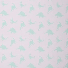 Mook Fabrics Flannel PRT Dino, Green 15 Yard Bolt