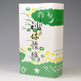 [茶道具 Paper/kaisi] 利休 Paper Solid Men's Pack of 5 Fist