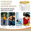 WEEOATAR Circumcision Underwear Protective Underwear Foreskin Surgery Boxer Briefs, Circumcision